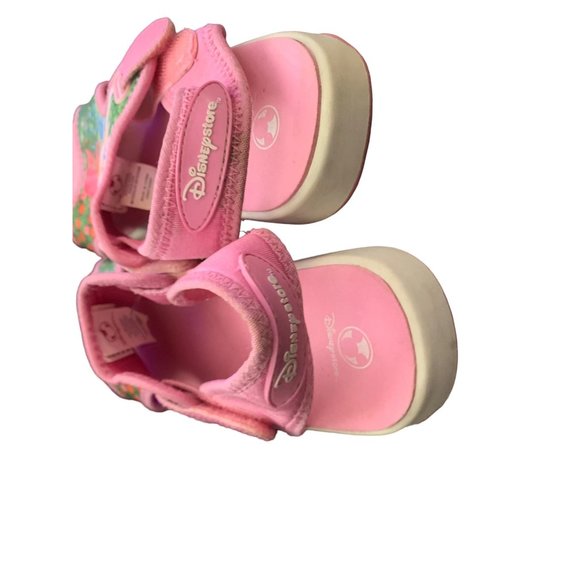 Disney Store Girls Size 2 3 Pink Sandals Princesses Belle Cinderella Aurora - Picture 6 of 6